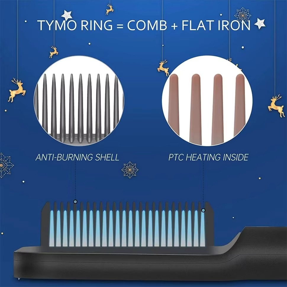 Hair straightening Brush